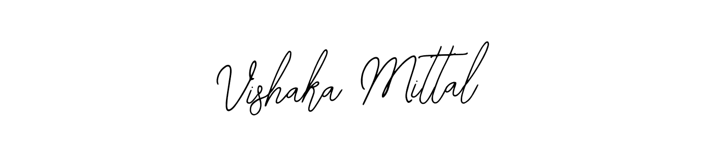 How to Draw Vishaka Mittal signature style? Bearetta-2O07w is a latest design signature styles for name Vishaka Mittal. Vishaka Mittal signature style 12 images and pictures png