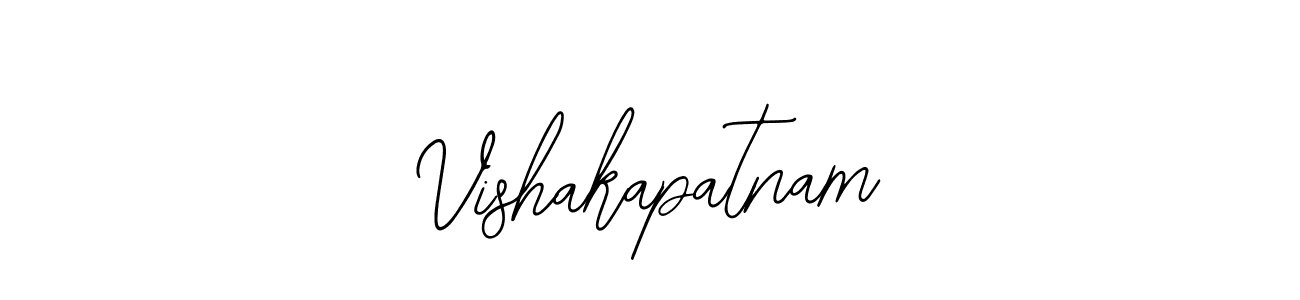 Design your own signature with our free online signature maker. With this signature software, you can create a handwritten (Bearetta-2O07w) signature for name Vishakapatnam. Vishakapatnam signature style 12 images and pictures png