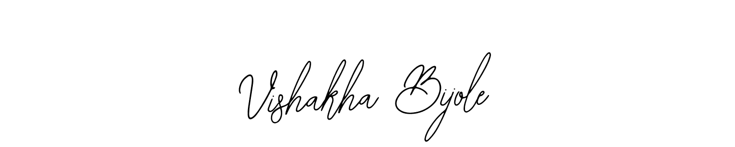 Make a beautiful signature design for name Vishakha Bijole. Use this online signature maker to create a handwritten signature for free. Vishakha Bijole signature style 12 images and pictures png