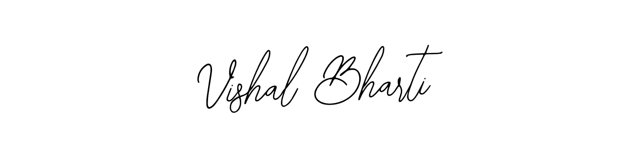 How to make Vishal Bharti signature? Bearetta-2O07w is a professional autograph style. Create handwritten signature for Vishal Bharti name. Vishal Bharti signature style 12 images and pictures png