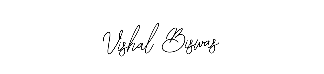 The best way (Bearetta-2O07w) to make a short signature is to pick only two or three words in your name. The name Vishal Biswas include a total of six letters. For converting this name. Vishal Biswas signature style 12 images and pictures png