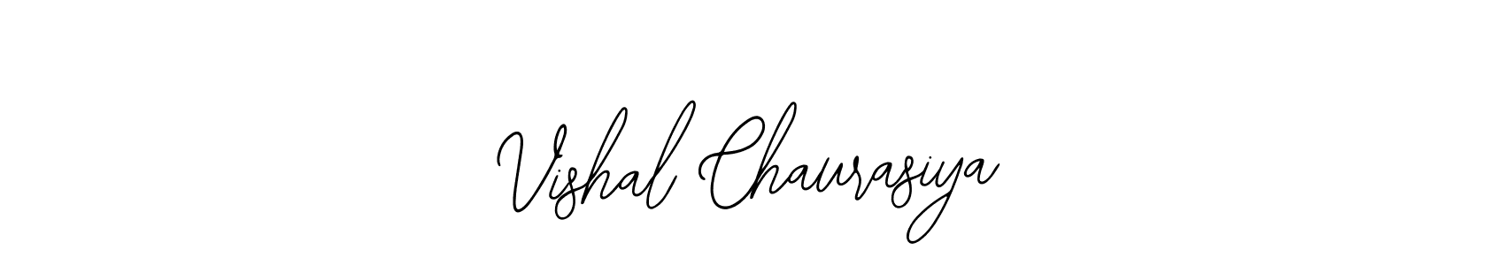 How to make Vishal Chaurasiya signature? Bearetta-2O07w is a professional autograph style. Create handwritten signature for Vishal Chaurasiya name. Vishal Chaurasiya signature style 12 images and pictures png