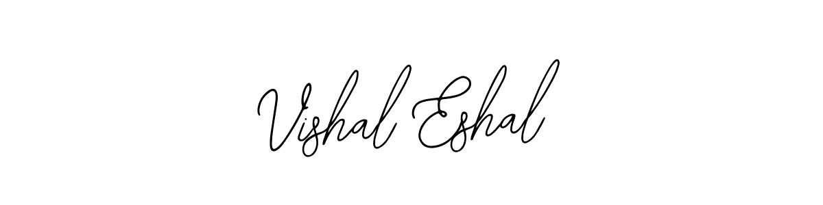 Make a short Vishal Eshal signature style. Manage your documents anywhere anytime using Bearetta-2O07w. Create and add eSignatures, submit forms, share and send files easily. Vishal Eshal signature style 12 images and pictures png