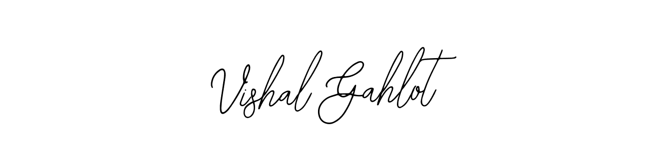 Vishal Gahlot stylish signature style. Best Handwritten Sign (Bearetta-2O07w) for my name. Handwritten Signature Collection Ideas for my name Vishal Gahlot. Vishal Gahlot signature style 12 images and pictures png