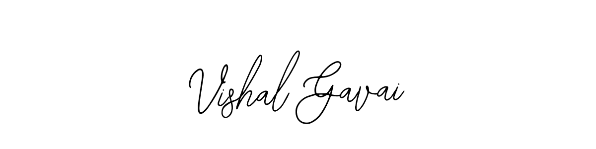 Use a signature maker to create a handwritten signature online. With this signature software, you can design (Bearetta-2O07w) your own signature for name Vishal Gavai. Vishal Gavai signature style 12 images and pictures png