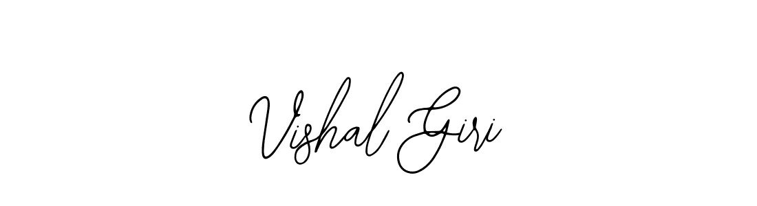 You should practise on your own different ways (Bearetta-2O07w) to write your name (Vishal Giri) in signature. don't let someone else do it for you. Vishal Giri signature style 12 images and pictures png