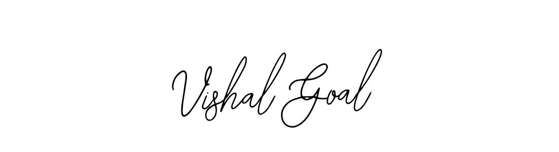 Also we have Vishal Goal name is the best signature style. Create professional handwritten signature collection using Bearetta-2O07w autograph style. Vishal Goal signature style 12 images and pictures png