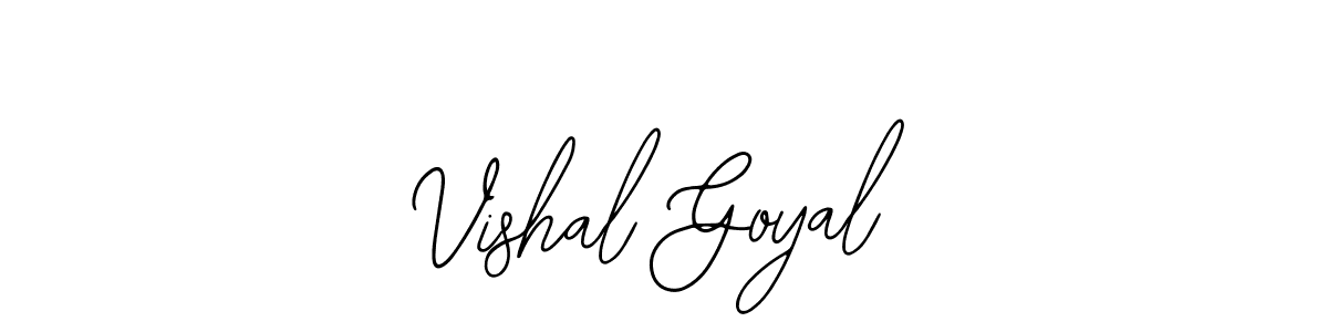 How to Draw Vishal Goyal signature style? Bearetta-2O07w is a latest design signature styles for name Vishal Goyal. Vishal Goyal signature style 12 images and pictures png