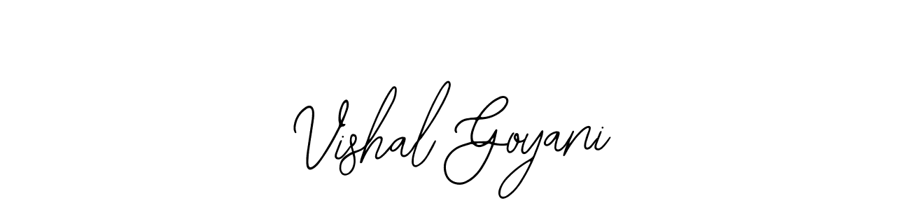 Create a beautiful signature design for name Vishal Goyani. With this signature (Bearetta-2O07w) fonts, you can make a handwritten signature for free. Vishal Goyani signature style 12 images and pictures png