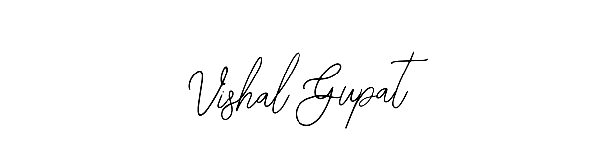 It looks lik you need a new signature style for name Vishal Gupat. Design unique handwritten (Bearetta-2O07w) signature with our free signature maker in just a few clicks. Vishal Gupat signature style 12 images and pictures png