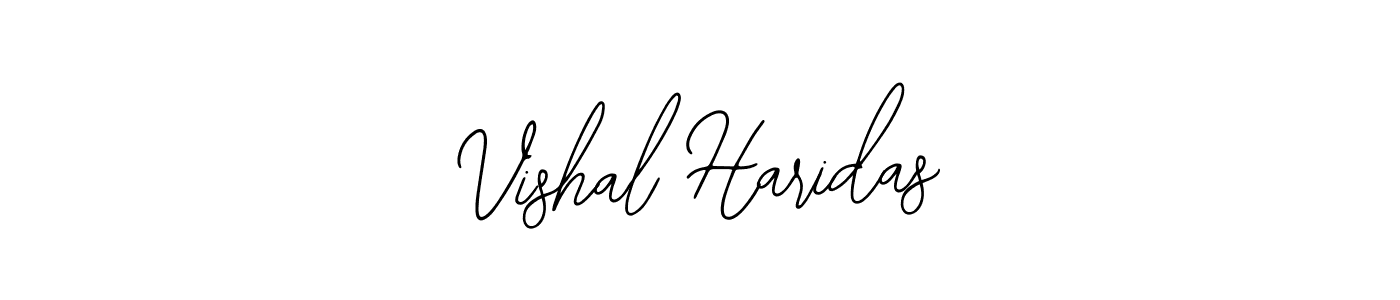 Design your own signature with our free online signature maker. With this signature software, you can create a handwritten (Bearetta-2O07w) signature for name Vishal Haridas. Vishal Haridas signature style 12 images and pictures png