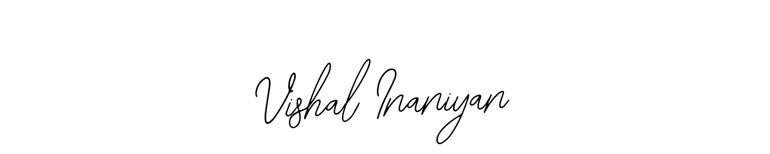 Make a beautiful signature design for name Vishal Inaniyan. Use this online signature maker to create a handwritten signature for free. Vishal Inaniyan signature style 12 images and pictures png