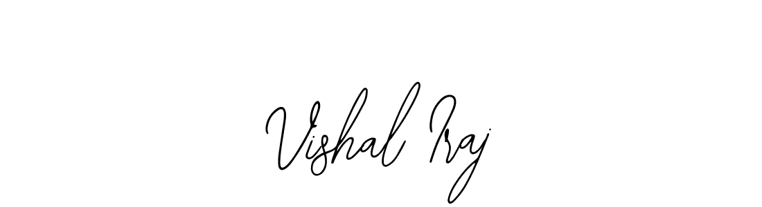 Bearetta-2O07w is a professional signature style that is perfect for those who want to add a touch of class to their signature. It is also a great choice for those who want to make their signature more unique. Get Vishal Iraj name to fancy signature for free. Vishal Iraj signature style 12 images and pictures png
