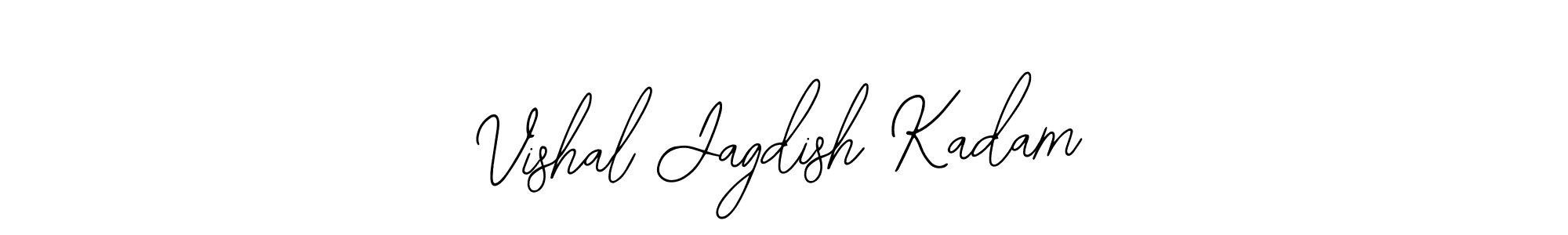 Vishal Jagdish Kadam stylish signature style. Best Handwritten Sign (Bearetta-2O07w) for my name. Handwritten Signature Collection Ideas for my name Vishal Jagdish Kadam. Vishal Jagdish Kadam signature style 12 images and pictures png