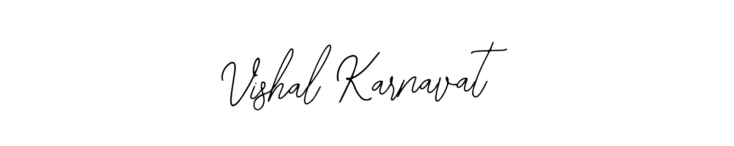 Best and Professional Signature Style for Vishal Karnavat. Bearetta-2O07w Best Signature Style Collection. Vishal Karnavat signature style 12 images and pictures png