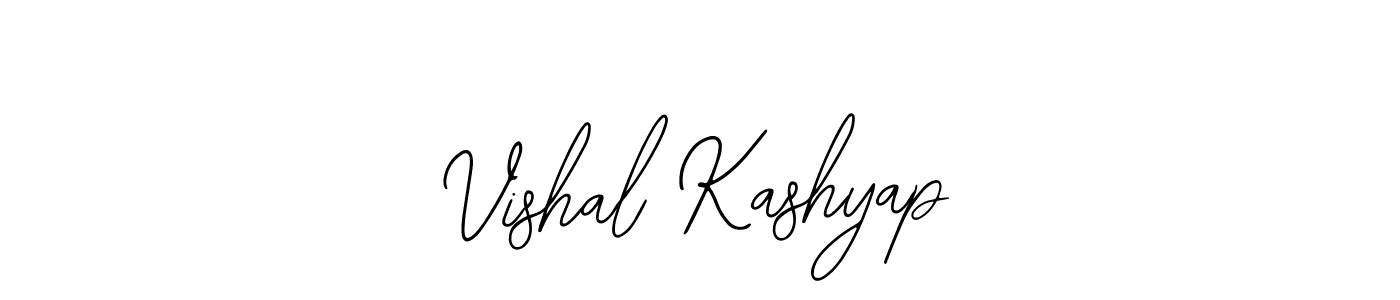 Make a beautiful signature design for name Vishal Kashyap. Use this online signature maker to create a handwritten signature for free. Vishal Kashyap signature style 12 images and pictures png