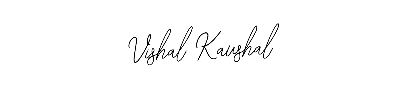 Similarly Bearetta-2O07w is the best handwritten signature design. Signature creator online .You can use it as an online autograph creator for name Vishal Kaushal. Vishal Kaushal signature style 12 images and pictures png