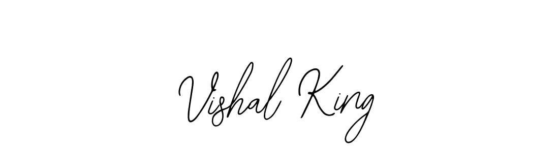 Make a beautiful signature design for name Vishal King. With this signature (Bearetta-2O07w) style, you can create a handwritten signature for free. Vishal King signature style 12 images and pictures png