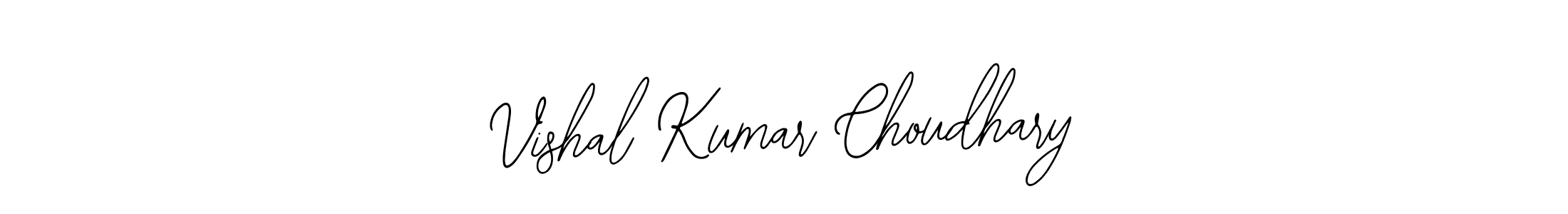 How to make Vishal Kumar Choudhary signature? Bearetta-2O07w is a professional autograph style. Create handwritten signature for Vishal Kumar Choudhary name. Vishal Kumar Choudhary signature style 12 images and pictures png