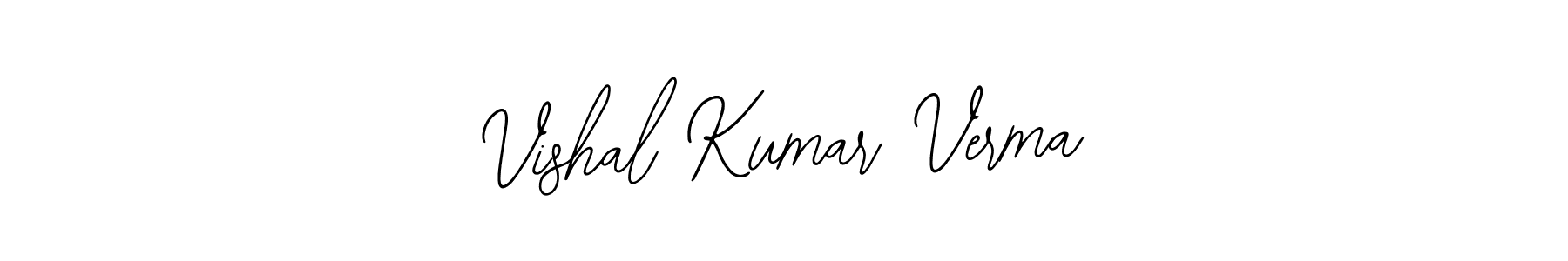Also we have Vishal Kumar Verma name is the best signature style. Create professional handwritten signature collection using Bearetta-2O07w autograph style. Vishal Kumar Verma signature style 12 images and pictures png