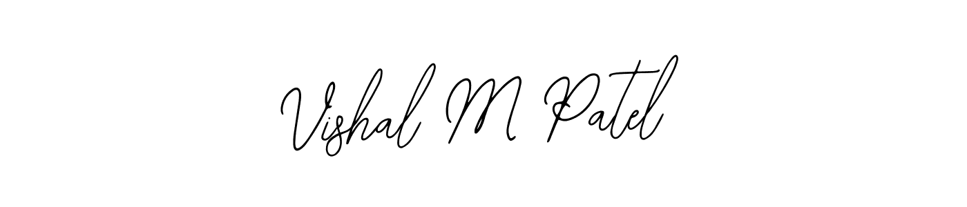 Create a beautiful signature design for name Vishal M Patel. With this signature (Bearetta-2O07w) fonts, you can make a handwritten signature for free. Vishal M Patel signature style 12 images and pictures png