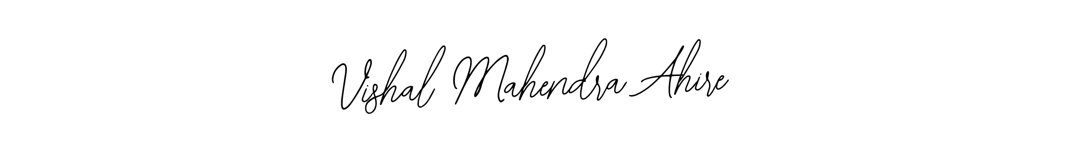 Vishal Mahendra Ahire stylish signature style. Best Handwritten Sign (Bearetta-2O07w) for my name. Handwritten Signature Collection Ideas for my name Vishal Mahendra Ahire. Vishal Mahendra Ahire signature style 12 images and pictures png