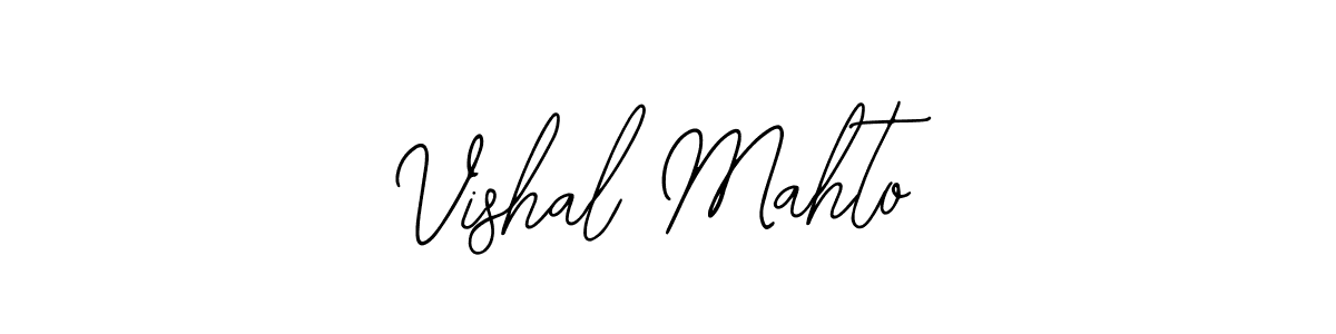 How to Draw Vishal Mahto signature style? Bearetta-2O07w is a latest design signature styles for name Vishal Mahto. Vishal Mahto signature style 12 images and pictures png