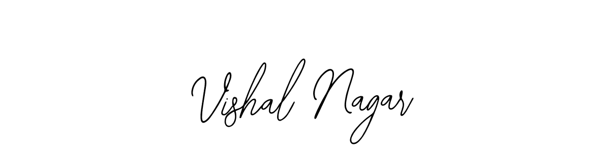 How to make Vishal Nagar signature? Bearetta-2O07w is a professional autograph style. Create handwritten signature for Vishal Nagar name. Vishal Nagar signature style 12 images and pictures png