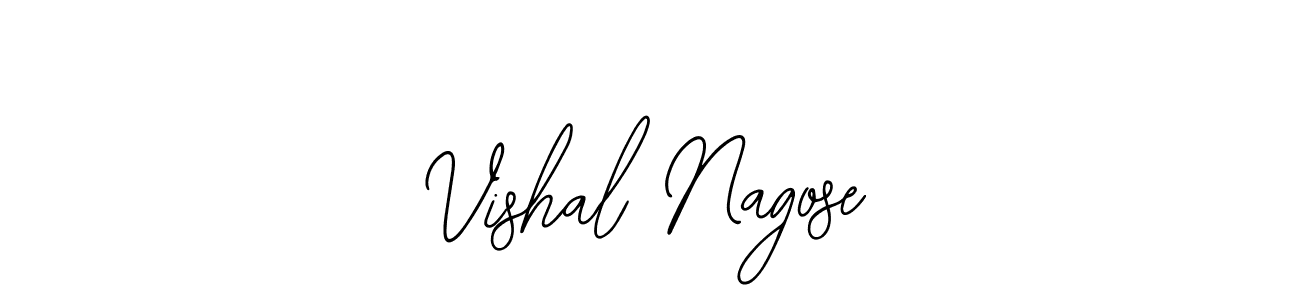 How to Draw Vishal Nagose signature style? Bearetta-2O07w is a latest design signature styles for name Vishal Nagose. Vishal Nagose signature style 12 images and pictures png