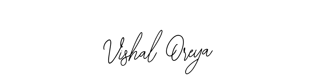 Use a signature maker to create a handwritten signature online. With this signature software, you can design (Bearetta-2O07w) your own signature for name Vishal Oreya. Vishal Oreya signature style 12 images and pictures png