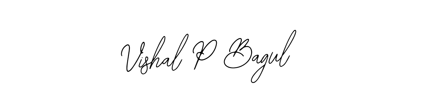 You should practise on your own different ways (Bearetta-2O07w) to write your name (Vishal P Bagul) in signature. don't let someone else do it for you. Vishal P Bagul signature style 12 images and pictures png