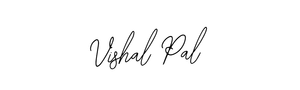 Use a signature maker to create a handwritten signature online. With this signature software, you can design (Bearetta-2O07w) your own signature for name Vishal Pal. Vishal Pal signature style 12 images and pictures png