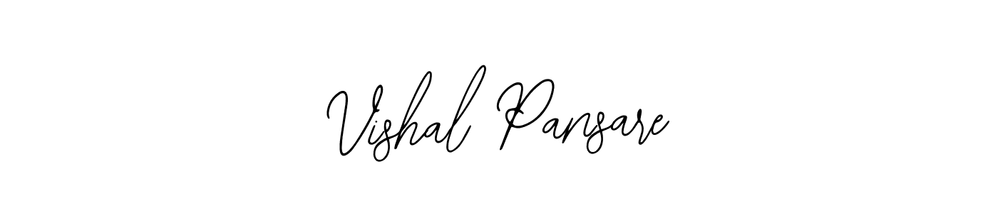Make a beautiful signature design for name Vishal Pansare. With this signature (Bearetta-2O07w) style, you can create a handwritten signature for free. Vishal Pansare signature style 12 images and pictures png