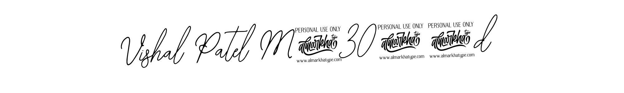 Bearetta-2O07w is a professional signature style that is perfect for those who want to add a touch of class to their signature. It is also a great choice for those who want to make their signature more unique. Get Vishal Patel M93024d name to fancy signature for free. Vishal Patel M93024d signature style 12 images and pictures png