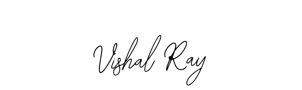 Design your own signature with our free online signature maker. With this signature software, you can create a handwritten (Bearetta-2O07w) signature for name Vishal Ray. Vishal Ray signature style 12 images and pictures png