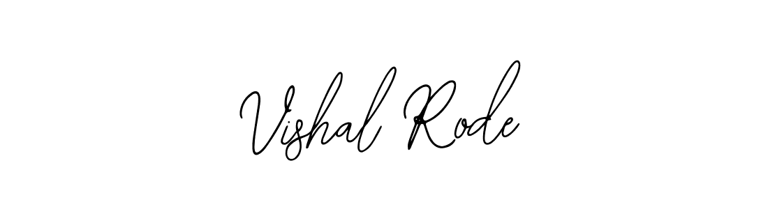 Design your own signature with our free online signature maker. With this signature software, you can create a handwritten (Bearetta-2O07w) signature for name Vishal Rode. Vishal Rode signature style 12 images and pictures png