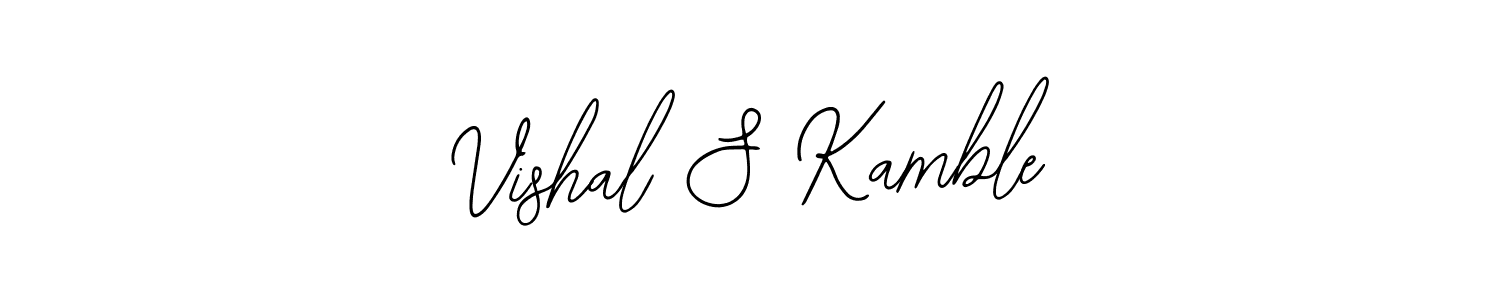 Vishal S Kamble stylish signature style. Best Handwritten Sign (Bearetta-2O07w) for my name. Handwritten Signature Collection Ideas for my name Vishal S Kamble. Vishal S Kamble signature style 12 images and pictures png
