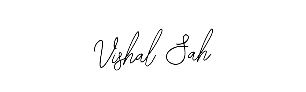 This is the best signature style for the Vishal Sah name. Also you like these signature font (Bearetta-2O07w). Mix name signature. Vishal Sah signature style 12 images and pictures png