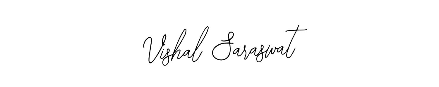 Make a beautiful signature design for name Vishal Saraswat. Use this online signature maker to create a handwritten signature for free. Vishal Saraswat signature style 12 images and pictures png