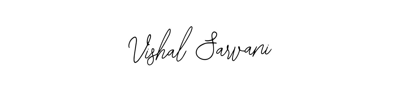 This is the best signature style for the Vishal Sarvani name. Also you like these signature font (Bearetta-2O07w). Mix name signature. Vishal Sarvani signature style 12 images and pictures png