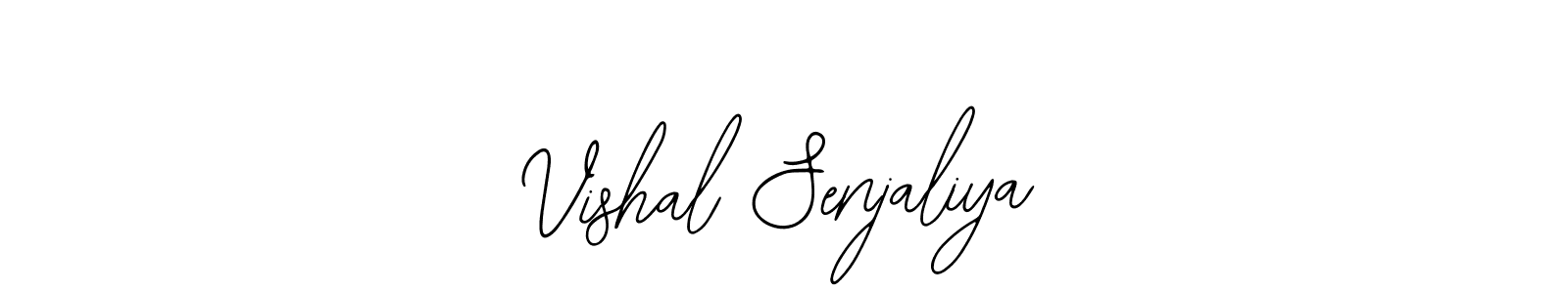 This is the best signature style for the Vishal Senjaliya name. Also you like these signature font (Bearetta-2O07w). Mix name signature. Vishal Senjaliya signature style 12 images and pictures png