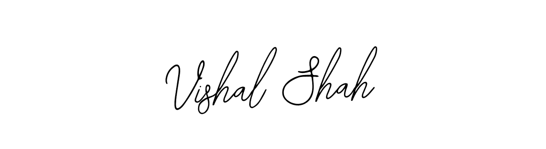 How to Draw Vishal Shah signature style? Bearetta-2O07w is a latest design signature styles for name Vishal Shah. Vishal Shah signature style 12 images and pictures png