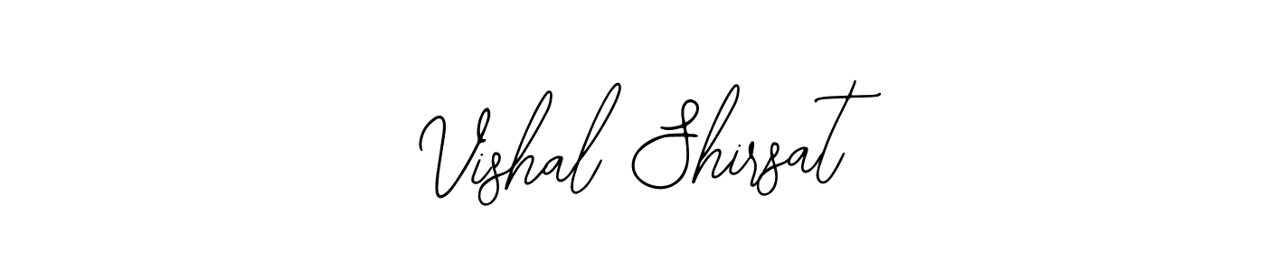 Best and Professional Signature Style for Vishal Shirsat. Bearetta-2O07w Best Signature Style Collection. Vishal Shirsat signature style 12 images and pictures png