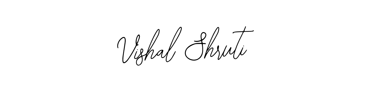 Design your own signature with our free online signature maker. With this signature software, you can create a handwritten (Bearetta-2O07w) signature for name Vishal Shruti. Vishal Shruti signature style 12 images and pictures png