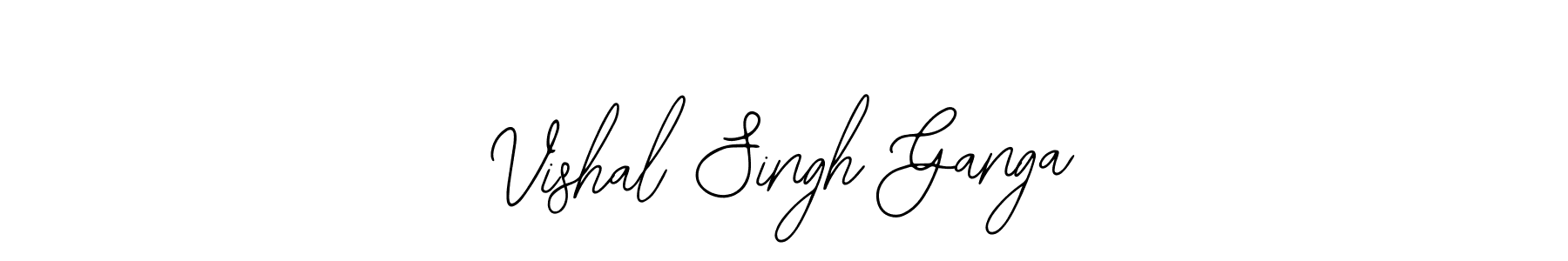 How to Draw Vishal Singh Ganga signature style? Bearetta-2O07w is a latest design signature styles for name Vishal Singh Ganga. Vishal Singh Ganga signature style 12 images and pictures png