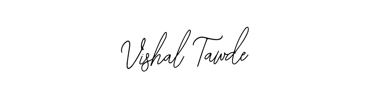 Use a signature maker to create a handwritten signature online. With this signature software, you can design (Bearetta-2O07w) your own signature for name Vishal Tawde. Vishal Tawde signature style 12 images and pictures png