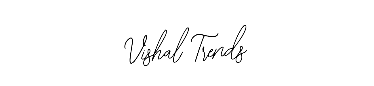 Vishal Trends stylish signature style. Best Handwritten Sign (Bearetta-2O07w) for my name. Handwritten Signature Collection Ideas for my name Vishal Trends. Vishal Trends signature style 12 images and pictures png