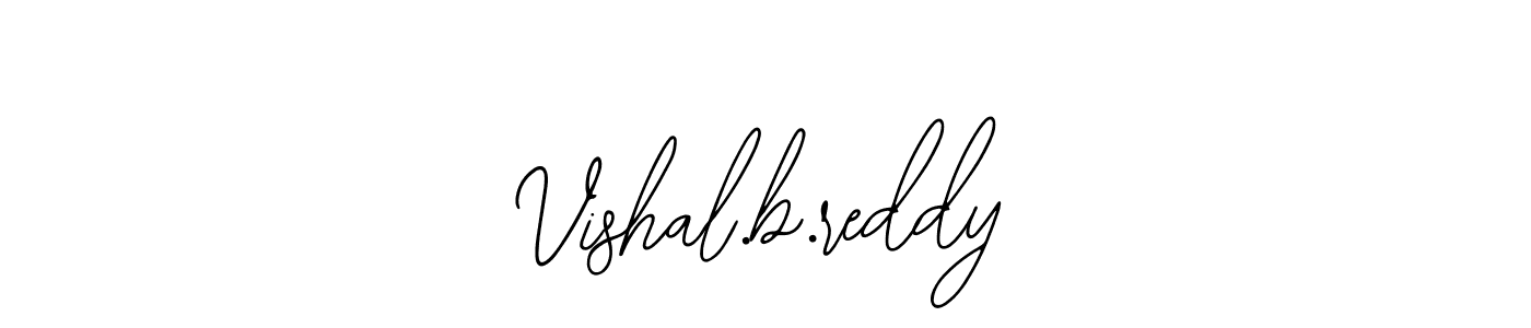 Make a beautiful signature design for name Vishal.b.reddy. With this signature (Bearetta-2O07w) style, you can create a handwritten signature for free. Vishal.b.reddy signature style 12 images and pictures png