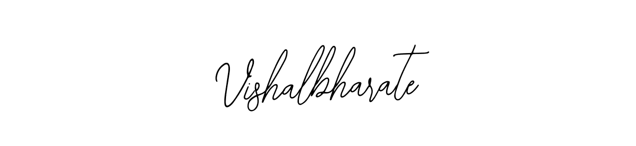 Make a beautiful signature design for name Vishalbharate. Use this online signature maker to create a handwritten signature for free. Vishalbharate signature style 12 images and pictures png