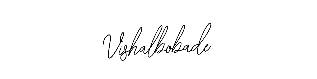 Create a beautiful signature design for name Vishalbobade. With this signature (Bearetta-2O07w) fonts, you can make a handwritten signature for free. Vishalbobade signature style 12 images and pictures png